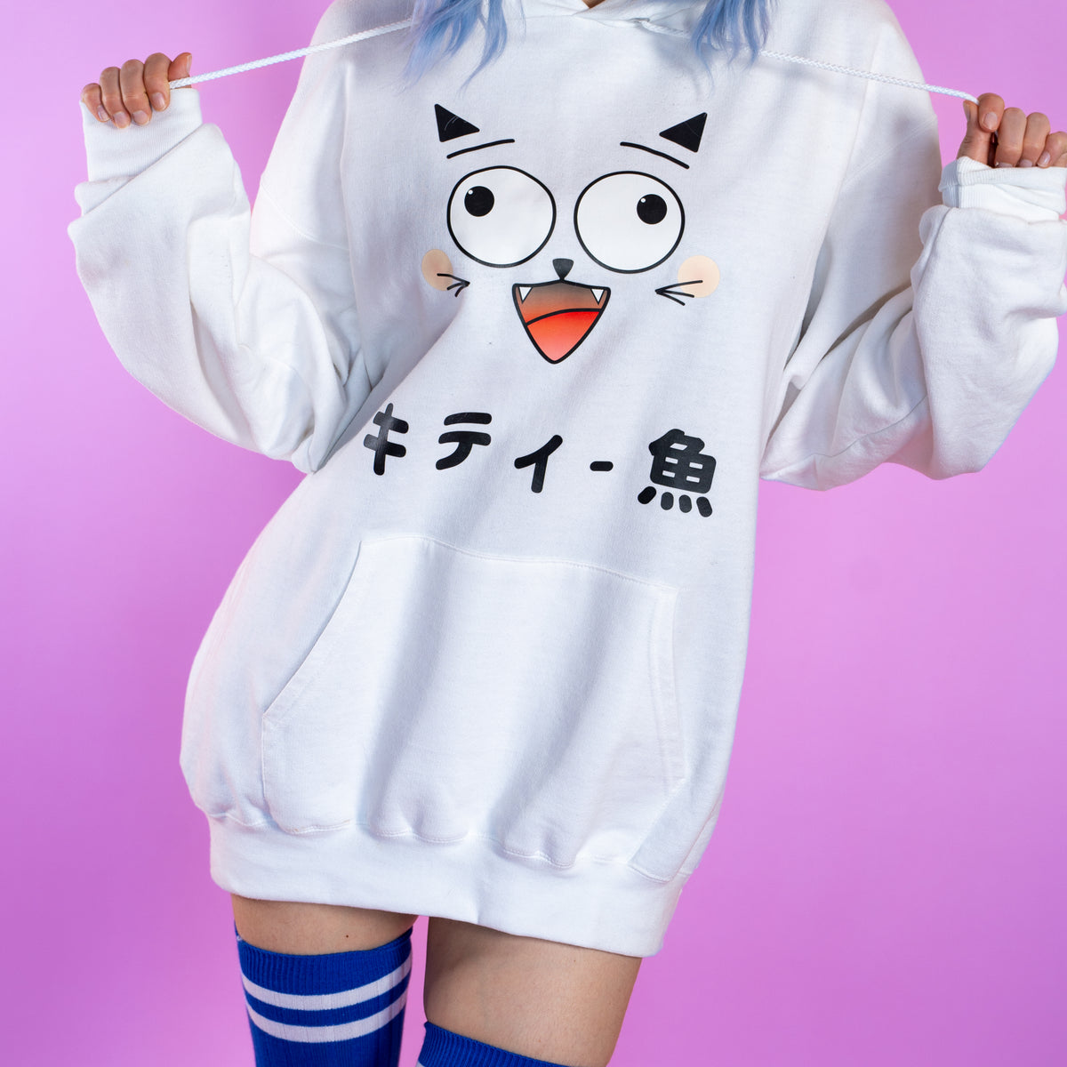 Ghost Kitty - Hoodie – kittyfish